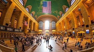 Walking Tour of Grand Central Terminal — New York City 【4K】🇺🇸 [upl. by Hayila]