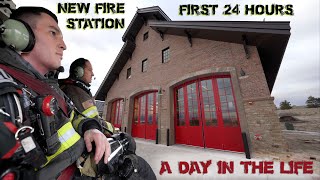 First 24 Hours in a New Fire Station  A Day in the Life [upl. by Grand446]