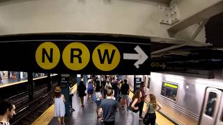 ⁴ᴷ The Busiest NYC Subway Station Times Square–42nd StreetPort Authority Bus Terminal [upl. by Ainelec]