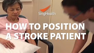 How To Position A Stroke Patient [upl. by Buskirk]