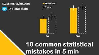 Ten Statistical Mistakes in 5 Min [upl. by Ane]