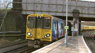 Half an Hour at 216  Birkenhead North Station 1022017  Class 507 508 terminus [upl. by Toogood]